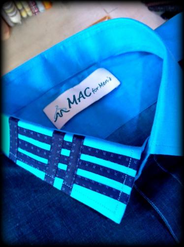 Customized Shirt Collar at Mac for Mens