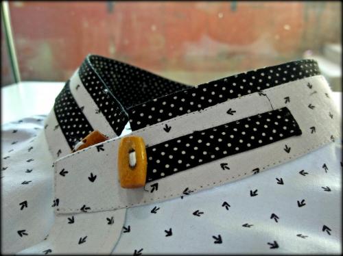 Modified Evil Pandit Shirt  Collar 3